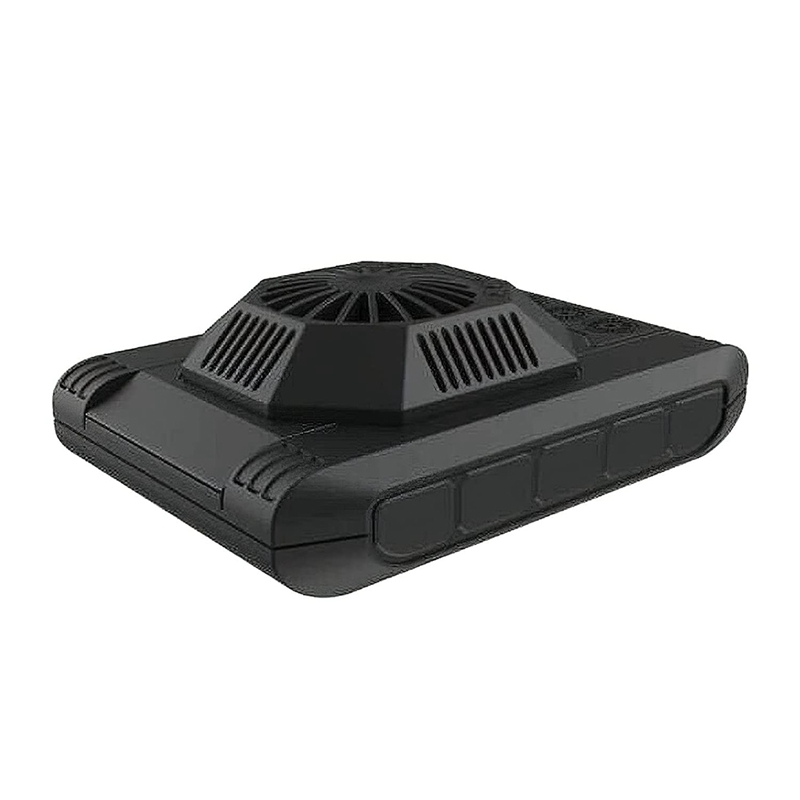 Mobiel Cooler Pad Draagbare Halfgeleider Koeling Fan Cooling Pad Voor Mobiele Telefoons Tabletten: Blue