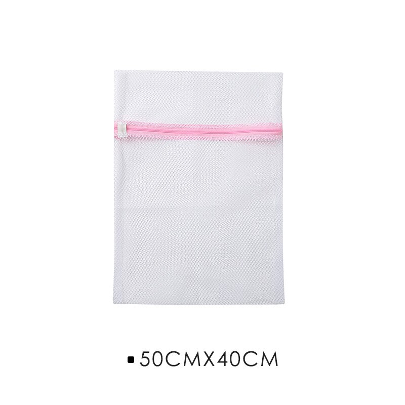 1PC Home Using Clothes Laundry Bags Convenient Bra Underwear Clothes Protection Net Wash Bags Coarse Mesh Machine Wash Bag L M S: Medium