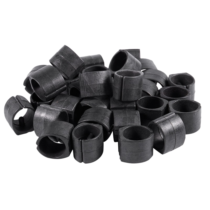 30x st hemmöbler i plast stol rörfot klämdynor u form hattar svart: Default Title