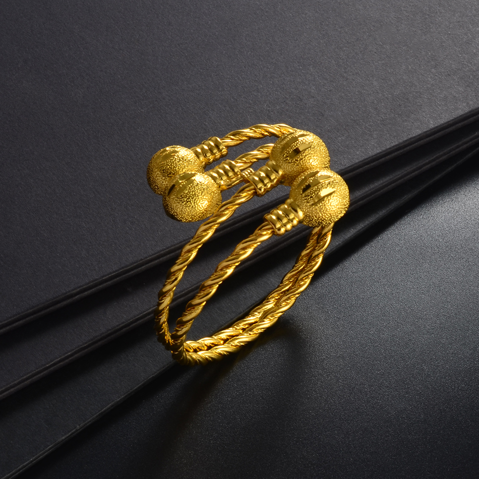 Anniyo bracciale etiope per donna arabo Dubai bracciale Bangle gioielli accessori africani #249906