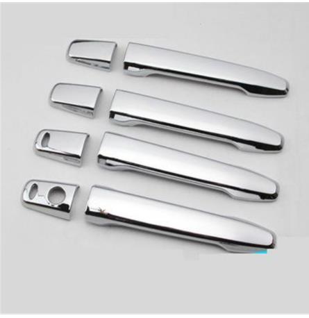 Abs Chrome Deurgreep Beschermend Omhulsel Cover Trim Voor Mitsubishi Outlander Auto Styling