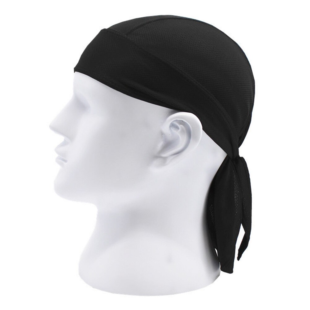 Gorro de Ciclismo de secado rápido para exteriores, pañuelo para la cabeza, sombrero de equipo de ciclismo, gorra de ciclismo transpirable de Color puro