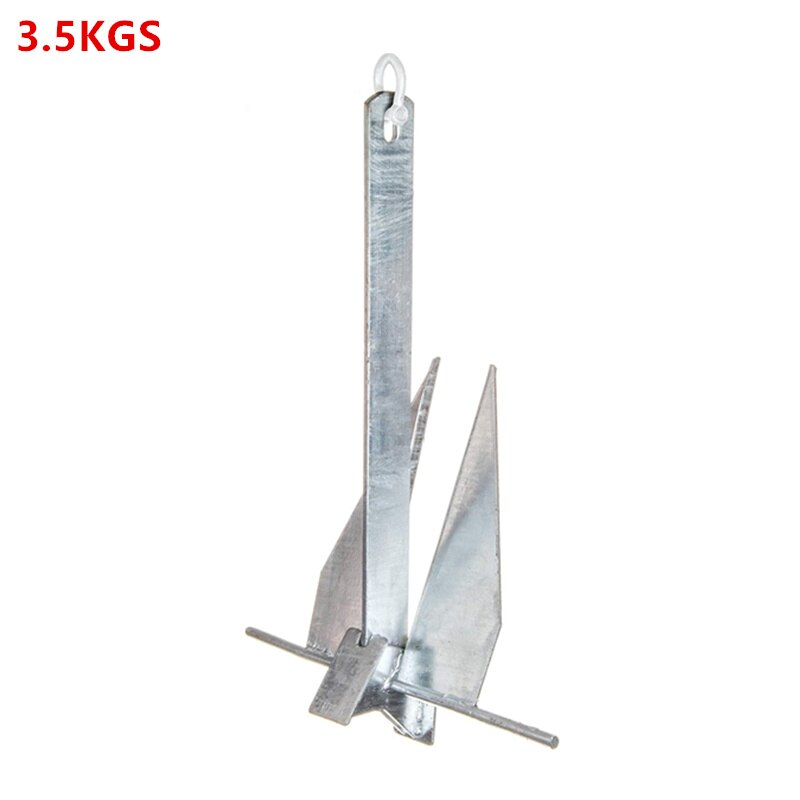 JayCreer Danforth Style Fluke Anchor - Galvanized For PWC, dinghies, inflatable Boats, Canoes, Jon Boats
