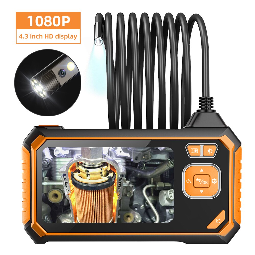 1080P Endoscoop Inspectie Camera Inspectie Spiegel Borescope Waterdichte Controle Apparatuur Borescope Industriële Endoscoop