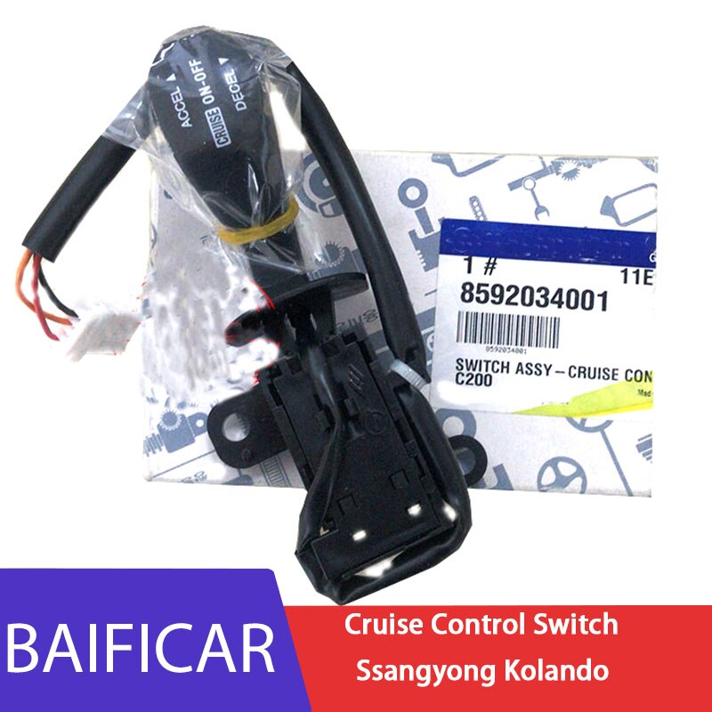 Baificar Brand Genuine Cruise Control Switch Steering Wheel Cruise Button 8592034001 For Ssangyong Kolando