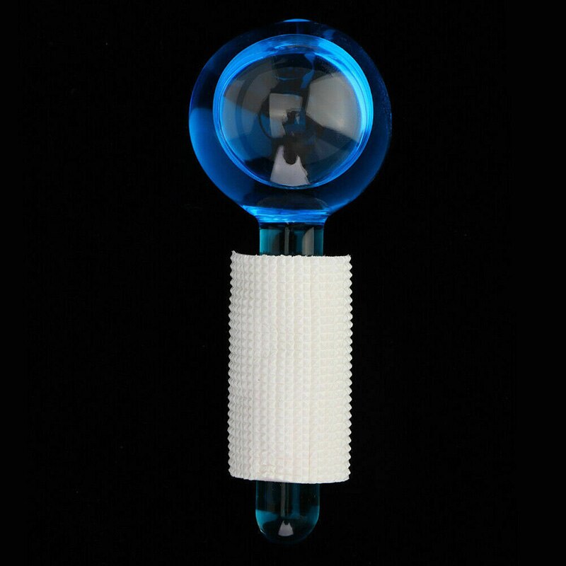 Globo de masaje Facial para mujer, herramienta de belleza para cuello, Hockey sobre hielo, energía, bola de cristal, 2 uds.