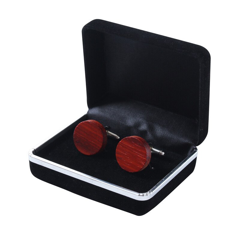 Set De Boutons De Manchette Et Clip Cravate Vintage Triangle Rouge - Occasion