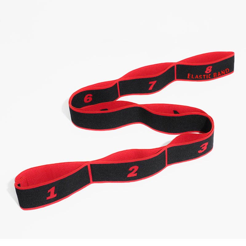 Yoga Zugband - Elastisches Stretchband - Strapazierfähiges Widerstandsband für Fitness, Gym, Pilates