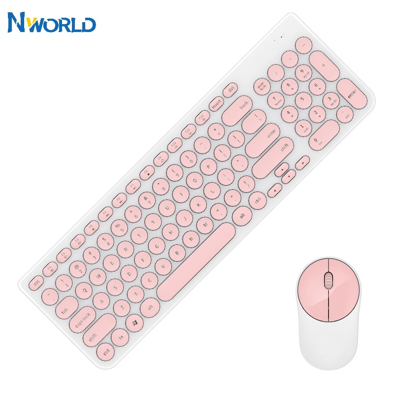 Bezprzewodowa Klawiatura i Mysz Gamingowa Combo - 1500 DPI - Połączenie Bezprzewodowe 2.4GHz - Ergonomiczny Design
