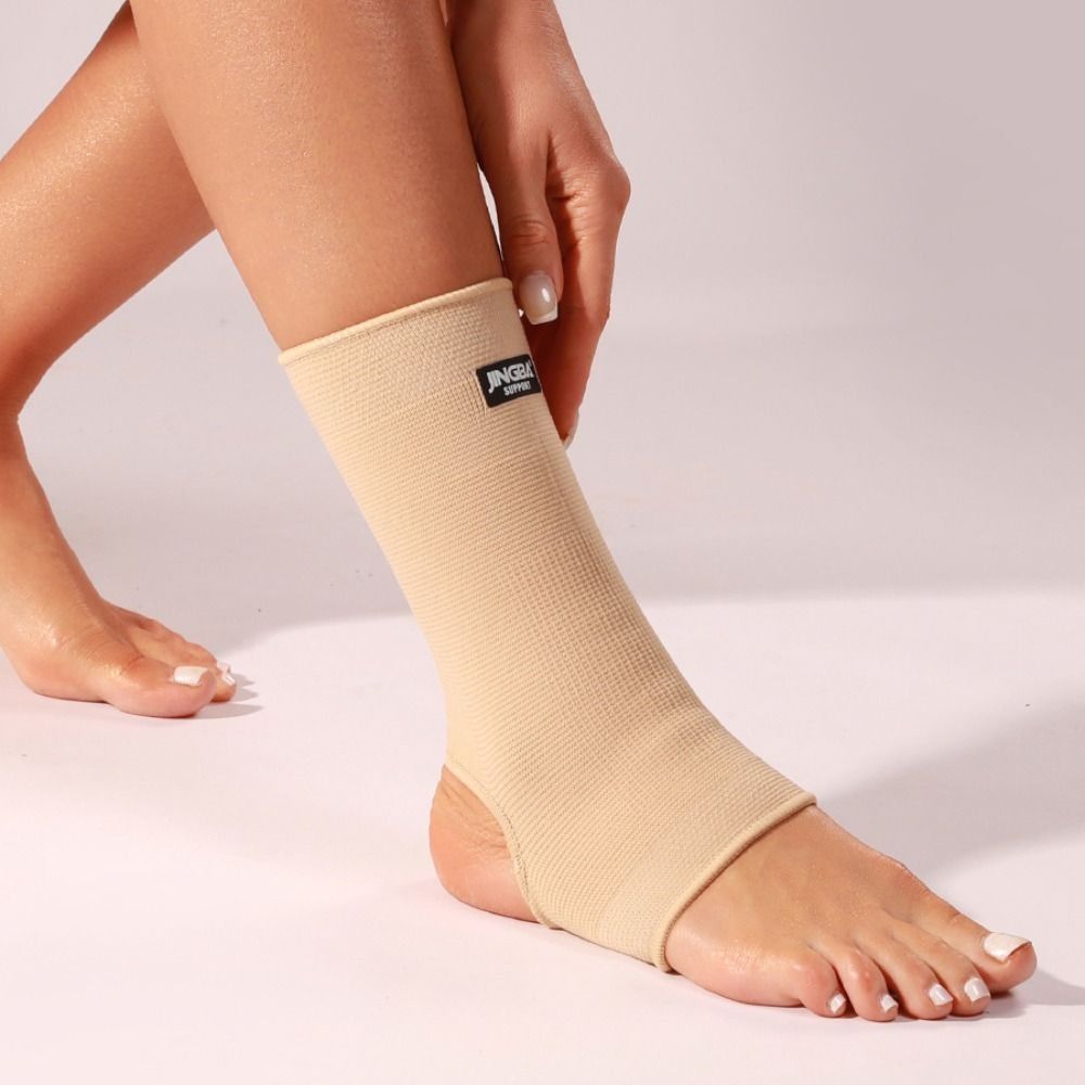 Compressieband Duurzaam Nylon Enkelsteun Zwart Wit Kaki M/L/Xl Enkelbrace Elastische Achillespees Brace Voetverstuiking: XXS / Zwart