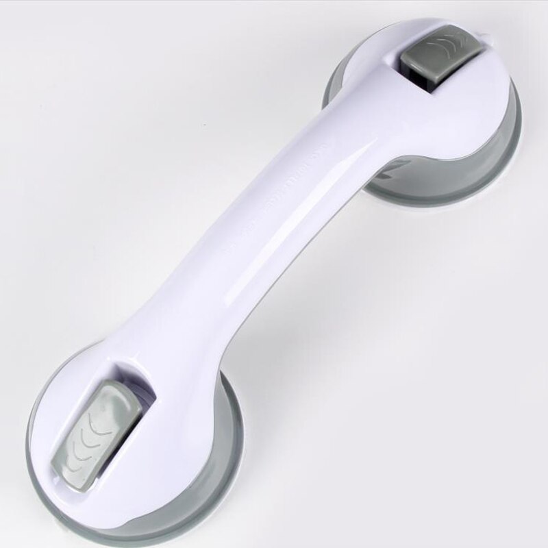 Barra de agarre antideslizante para baño, Asa con ventosa para ancianos, de seguridad, para ducha, bañera: New gray