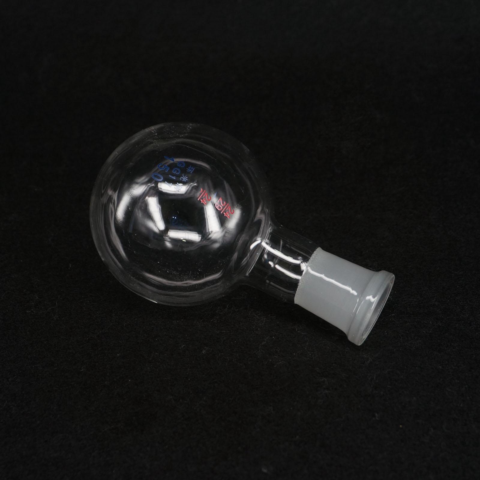 150ml Quickfit 24/29 Socket Lab Glass Flask Round Bottom Single Short Neck Ware