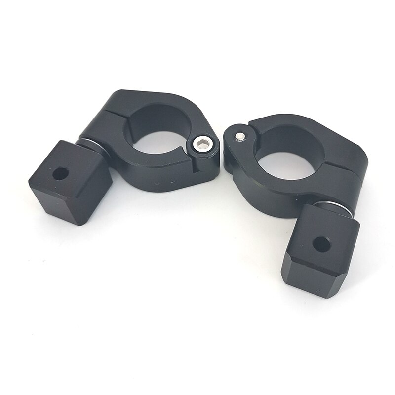 2pcs 25mm Motorcycle Headlight Bracket Fog Lamp Supporter Accessories CNC Aluminum