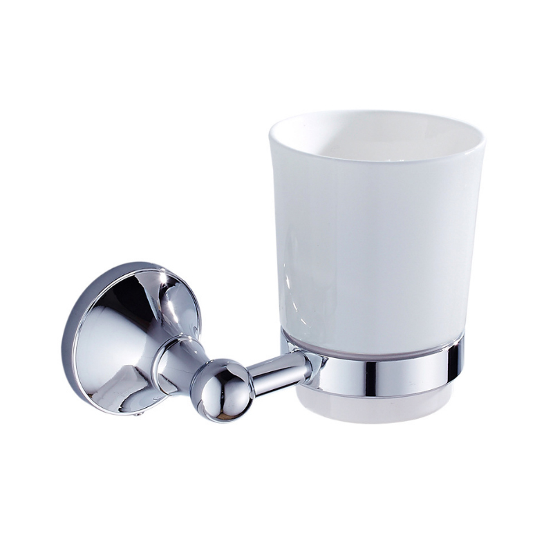 Juego de accesorios cromados para baño, barra de toalla doble de latón cromado, estante de cepillo de inodoro, soporte de rollo de papel para WC, juego de accesorios de baño: Rojo
