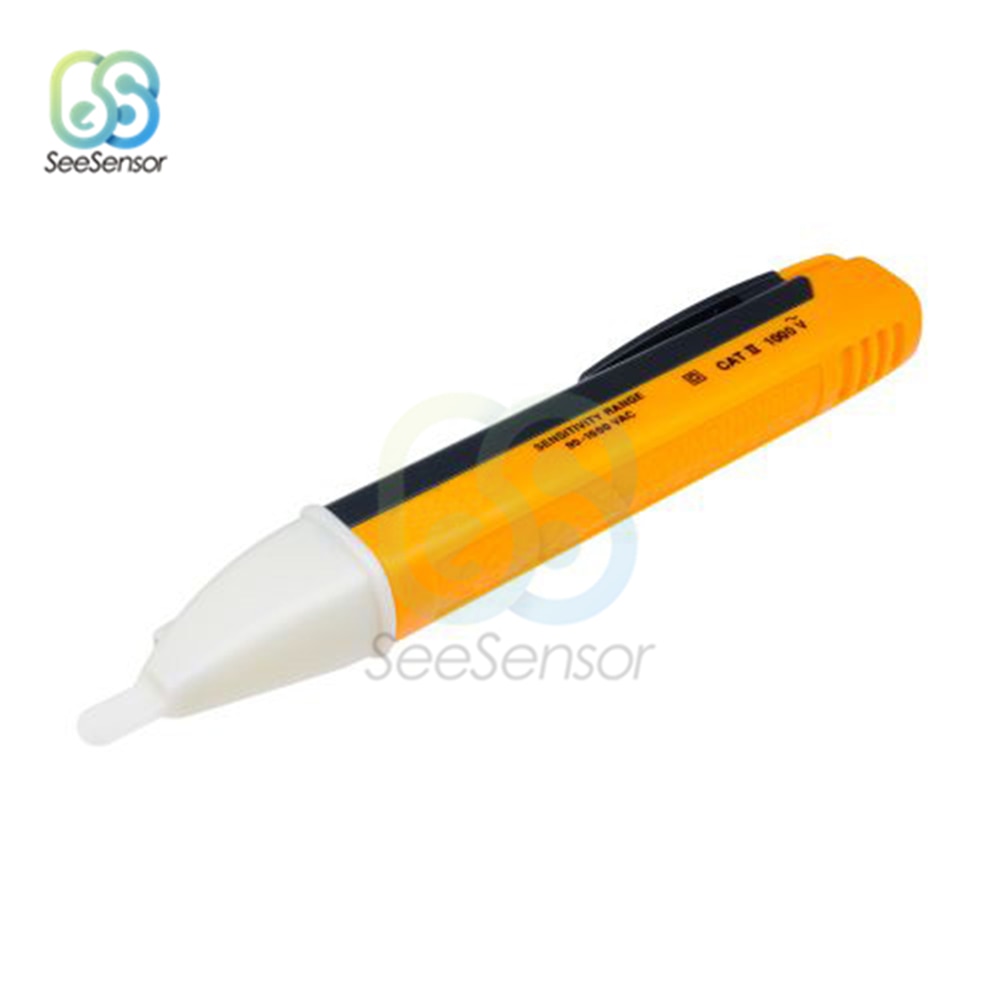 90-1000V Non-Contact Socket Muur Stopcontact Voltage Detector Sensor Tester Pen Led Elektrische indicator