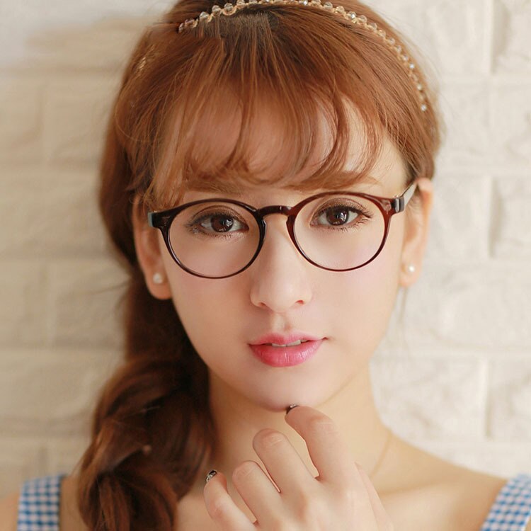 small round frame glasses frame 2164 Korean student myopia glasses frame factory retro glasses