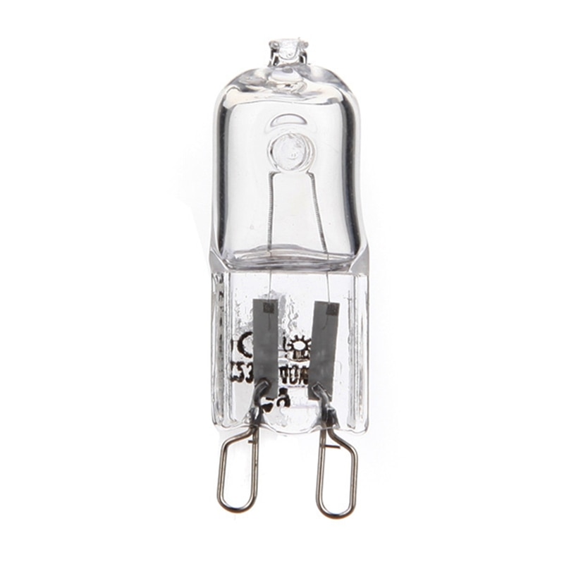 mini 40w g9 utgangspunkt halogen lyspære kapsel klar halogen lampe varm hvit belysning søkelyset lysekrone erstatte 220v