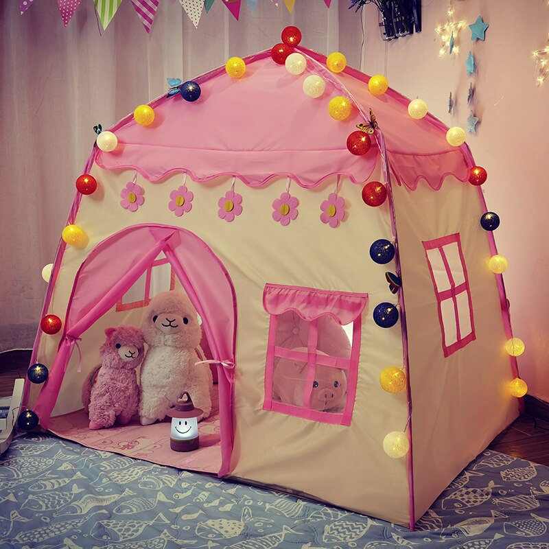 Children's tent Baby Fun play Toy Tent for kids Wigwam House for children Fairy princess castle Christmas Birthday for girl