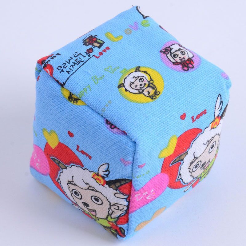 Kindergarten Sandbag Toys Children Colored Cloth Sandbags Printed Children xiao sha bao Pocket Thick Canvas