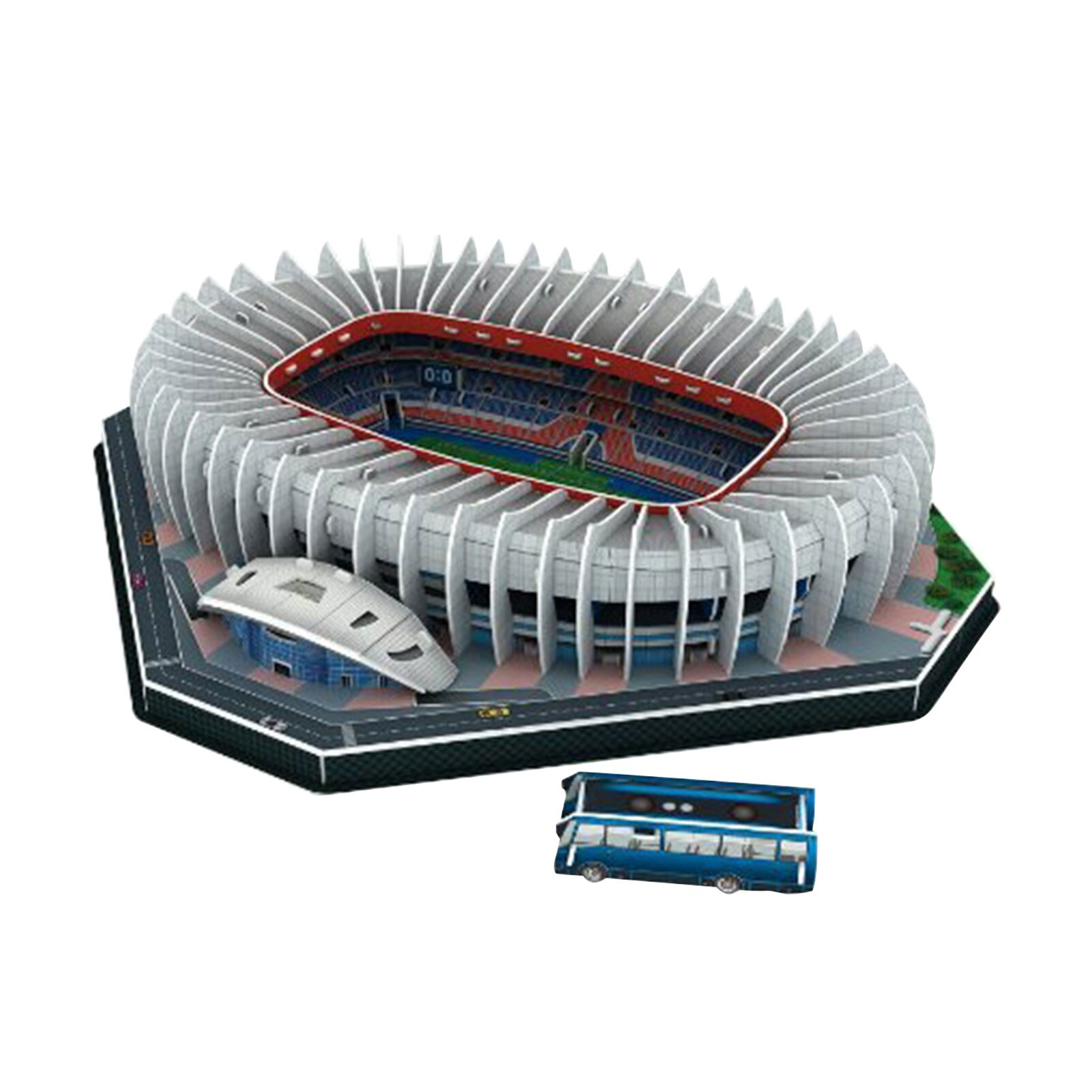 3D Stadium Puzzel Stadion Model Building Kit Voor Kinderen Volwassenen: Yellow