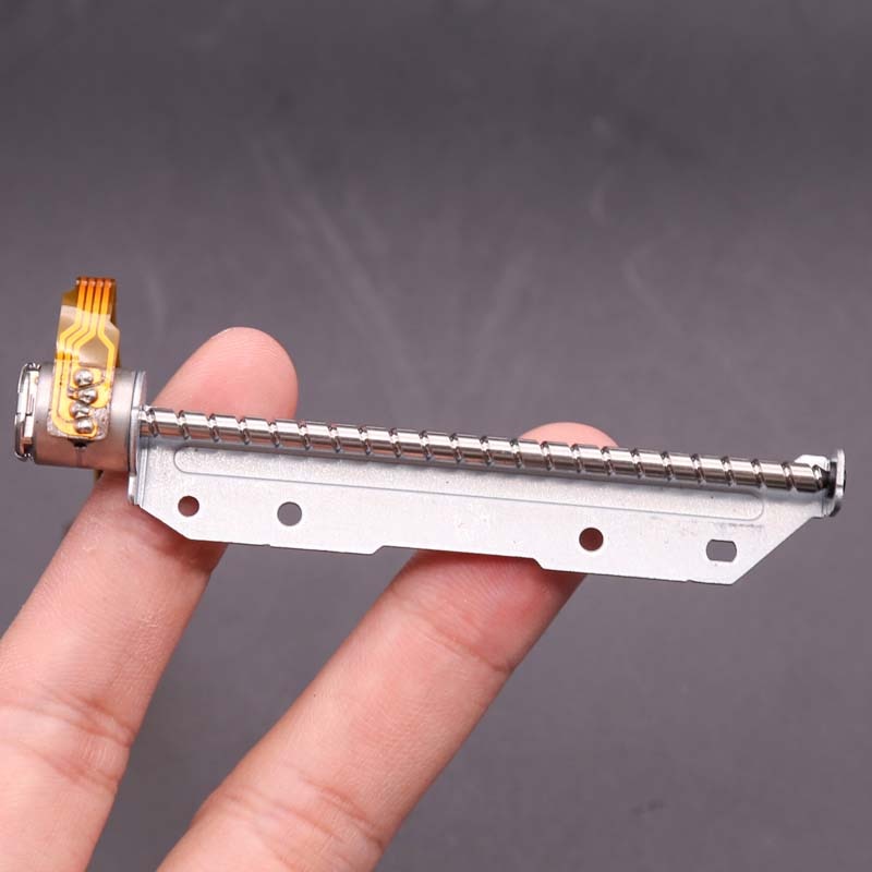 10mm Micro Precision Linear Screw Stepper Motor Mini 2-Phase 4-Wire Stepping Motor 3mm Diameter Long Screw Slider Rod Shaft 68mm