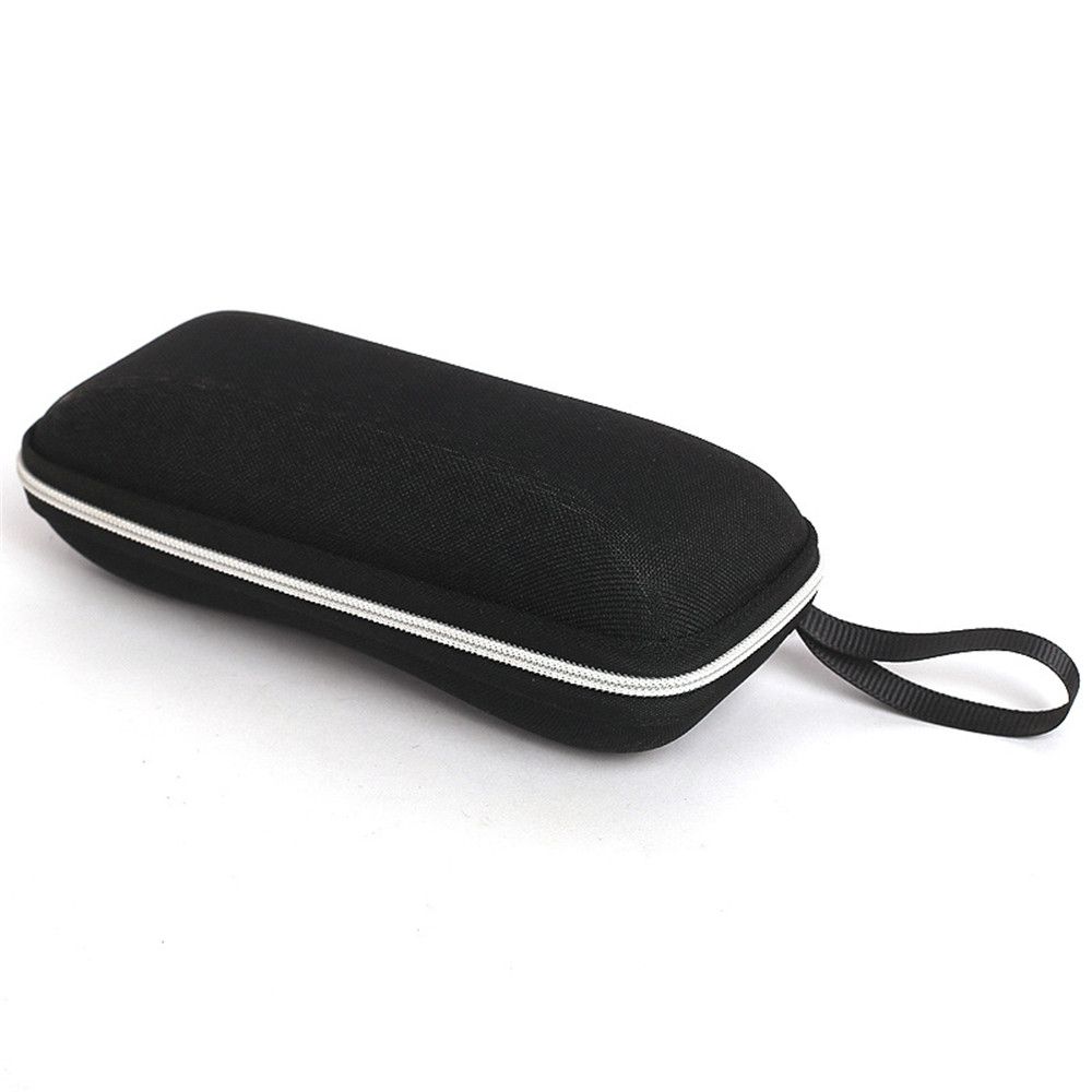 Mode Vintage Rits Draagbare Brillen Etui Bril Doos Bril Houder Brillen Accessoires: WHITE