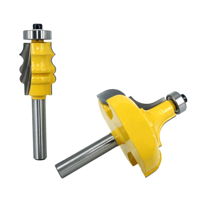 LAVIE 8mm Shank Picture Frame Router Bits Tenon Tungsten Carbide Line Bit Woodworking Milling Cutter for Wood MC02188