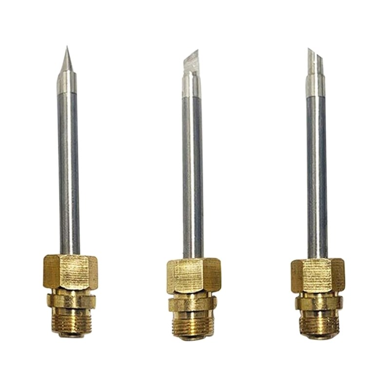 A0KE Convenient USB Wireless Soldering Iron Tip 510 Interface Soldering Iron Tip 8w Pointed Horseshoe Knife-Tip Soldering Tip