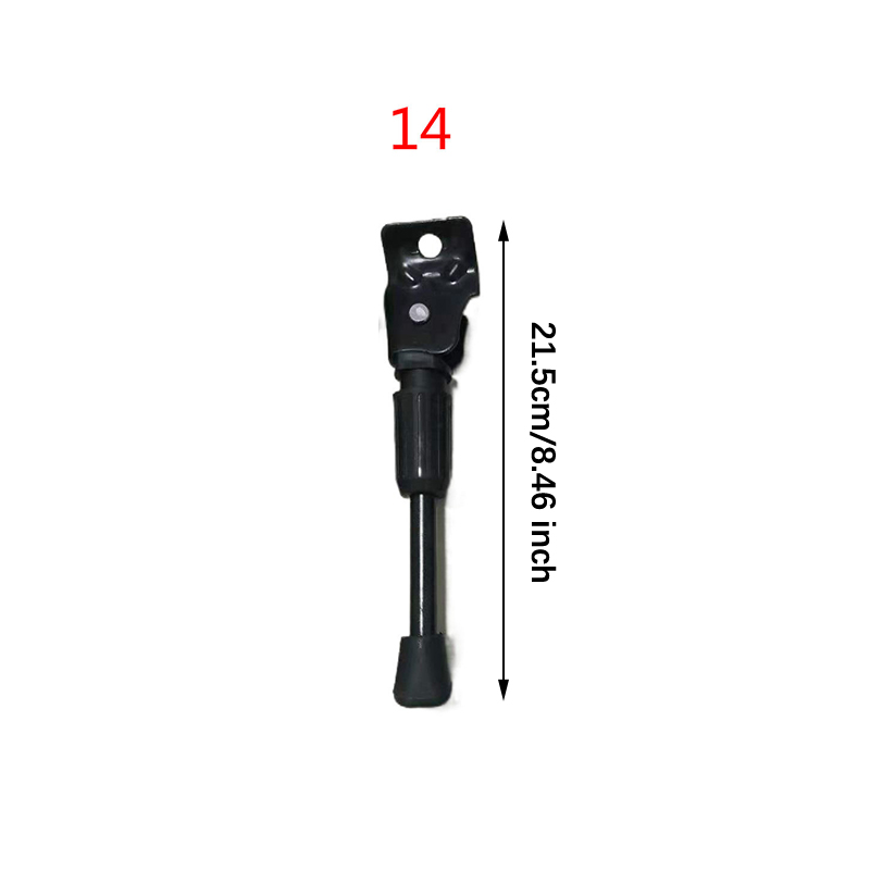 Kids Bike Kickstand For 12 14 16 18 Inch Wheel Bicycle Side Kick Stand Rear Mount Premium Steel Bikes Support Racks: Pink