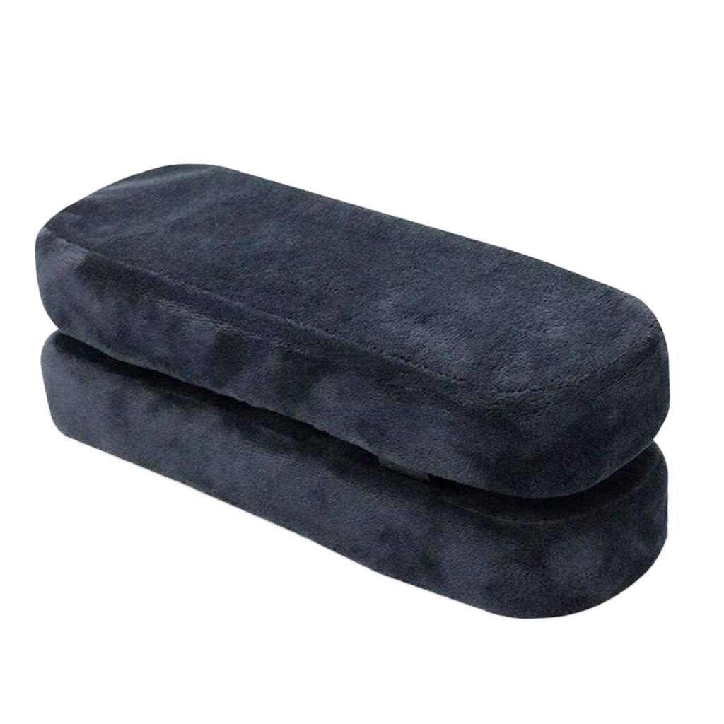 Set  of 2 memory foam stol armstödsdynor armbågskuddar kudddyna universal kuddfodral armbågsavlastningsdynor för armstöd