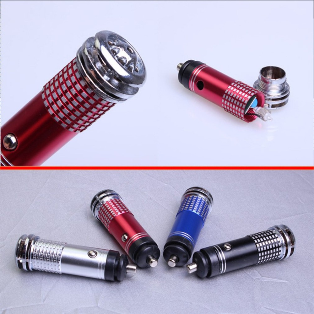 12V Car Air Purifier Universal Mini Auto Car Fresh Air Anion Ionic Purifier Oxygen Bar Ozone Ionizer Cleaner Air Humidifier