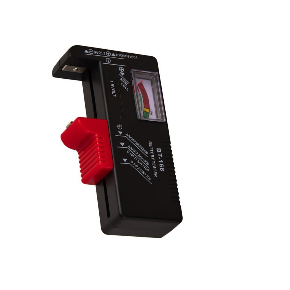 BT168 Tragbare Universal Digital Batterie Tester Volt Checker Für AA AAA 9V Taste Mehrere Größe Batterie Tester Checker