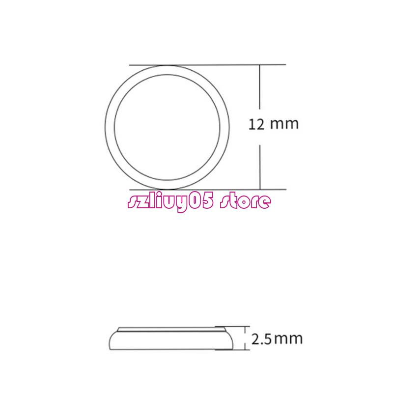 E28E 5PCS CR1225/CR1216/CR1220/CR927 3V Lithium -Knopfzellbatterien Ersetzen
