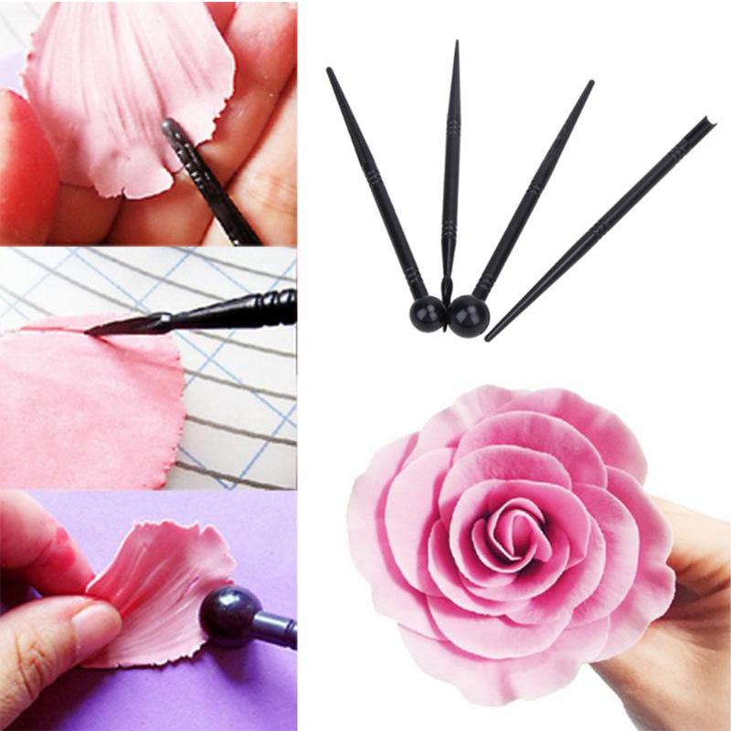 4 Pcs /Set Clay Tools Sculpting Kit Smoothing Wax Pottery Ceramic Shapers Modeling Carved Tool Perfect