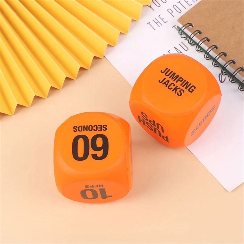 Fitness Exercise Dice for Workout Fun Fitness Decision Dice Switch Up Training Routines HIIT and Exercises Home and Gym