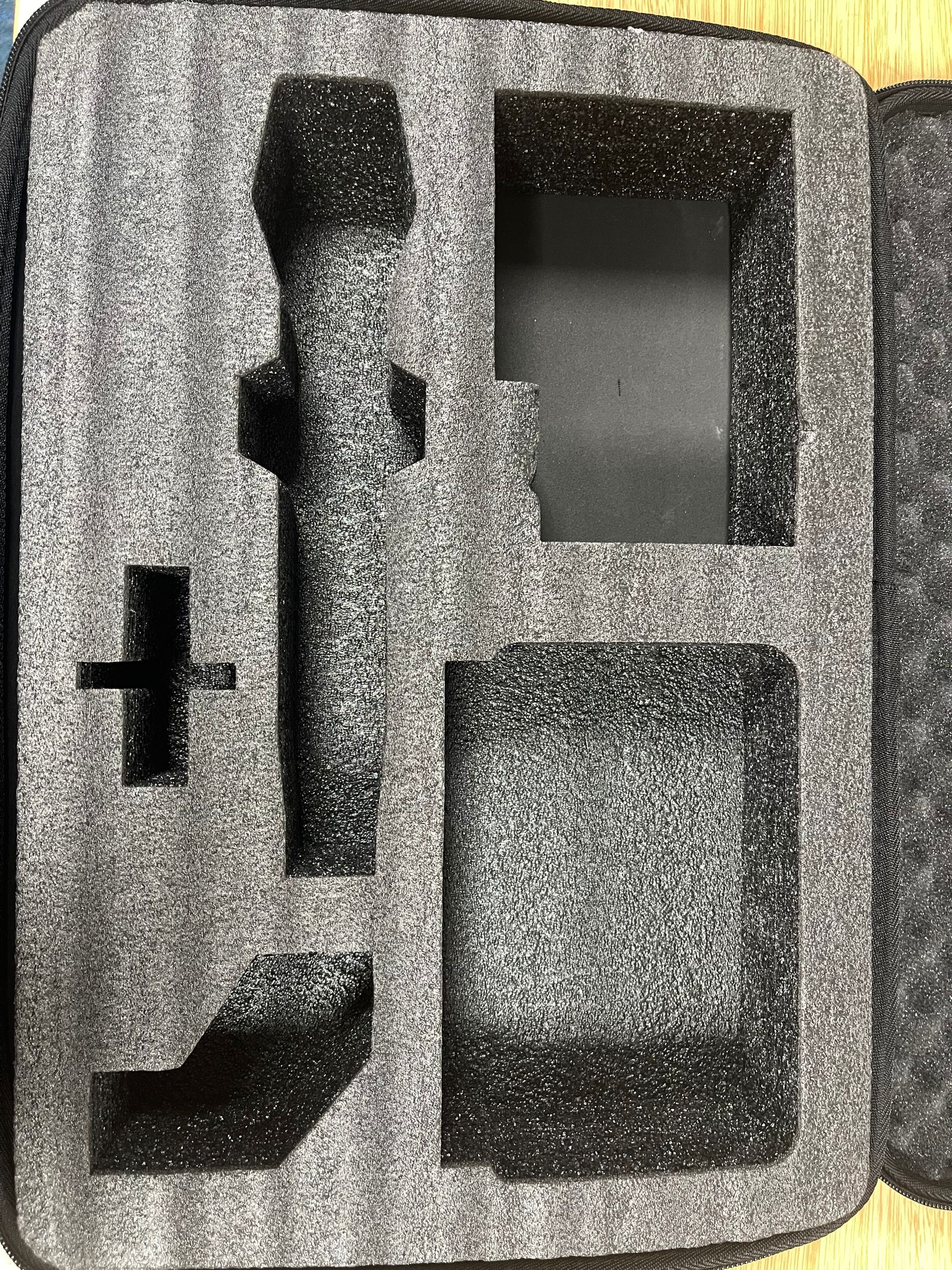 High end microphone leather case, BLX288, 4R, QLXD4 leather case independent accessories, carrying case, packaging outer box: GRAY