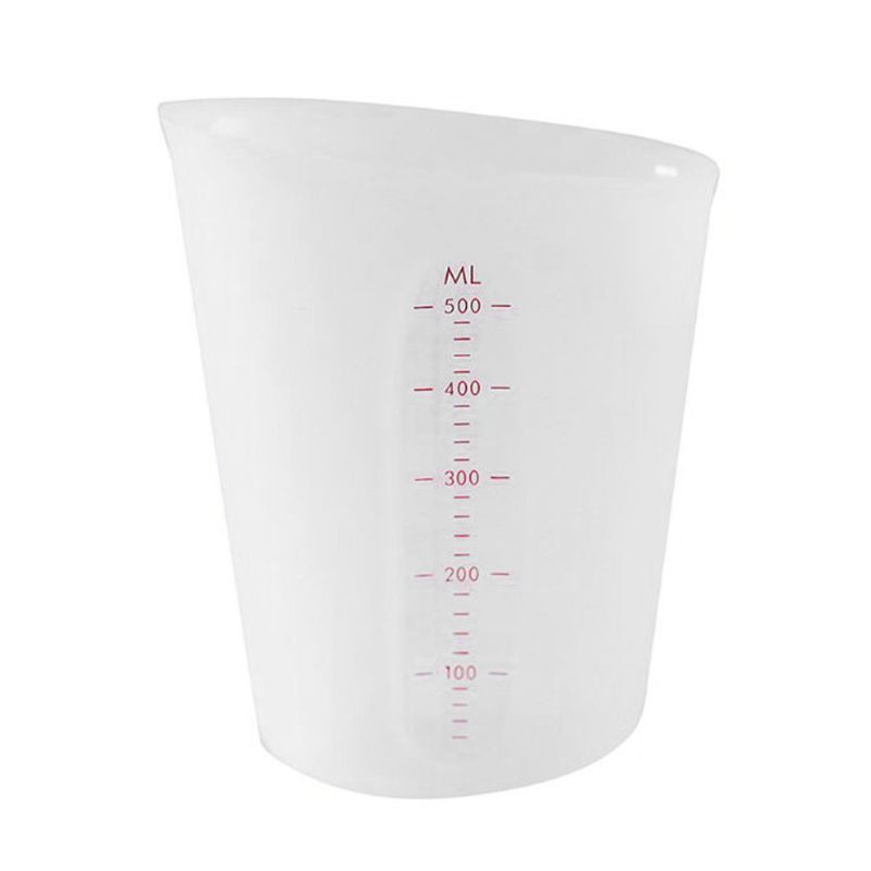 Wieder verwendbare Silikon-Messbecher Harz-Misch becher Epoxidschmuck-Gussformen Acrylfarben-Gieß becher