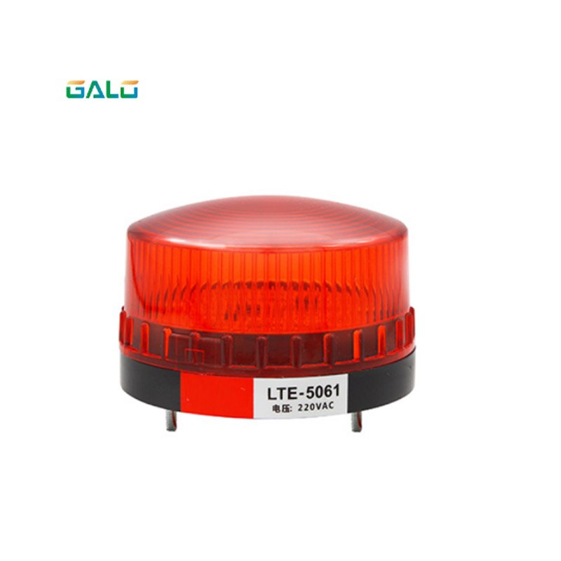 Gate opener Waterproof mini lamp Security Alarm Strobe Warning Signal Flashlight Red, Yellow, Blue,green Optional（With sound）