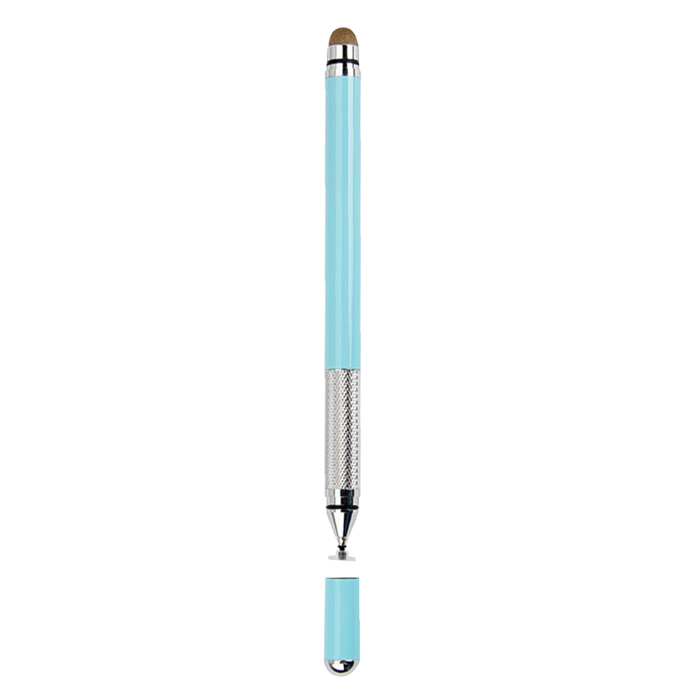 Stylus Pen-pantalla táctil multiusos Universal, 2 en 1, escritura suave, capacitivos de Metal, dibujo, oficina, ventosa portátil