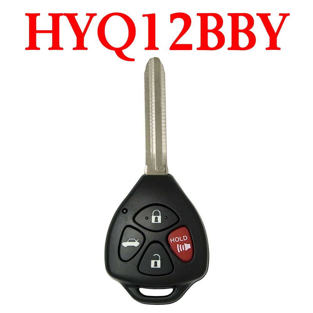 3 + 1 knoppen 314 MHz Remote Head Key voor Toyota voor Subaru voor Scion -HYQ12BBY (G Chip)