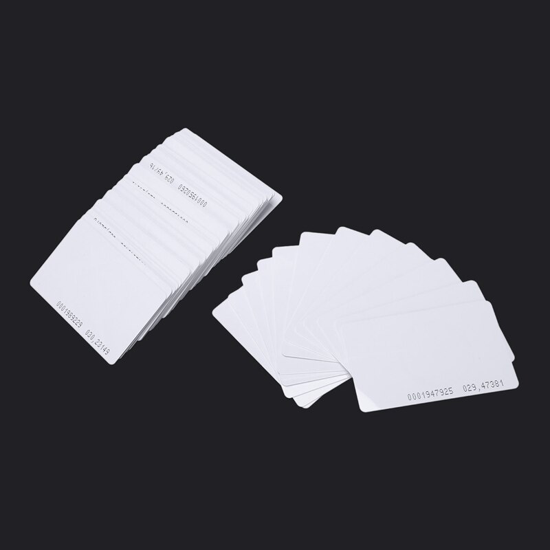 50 Stuks Ligent Proximity EM4100 125Khz Rfid Proximity Card Entry Lege Id Toegang