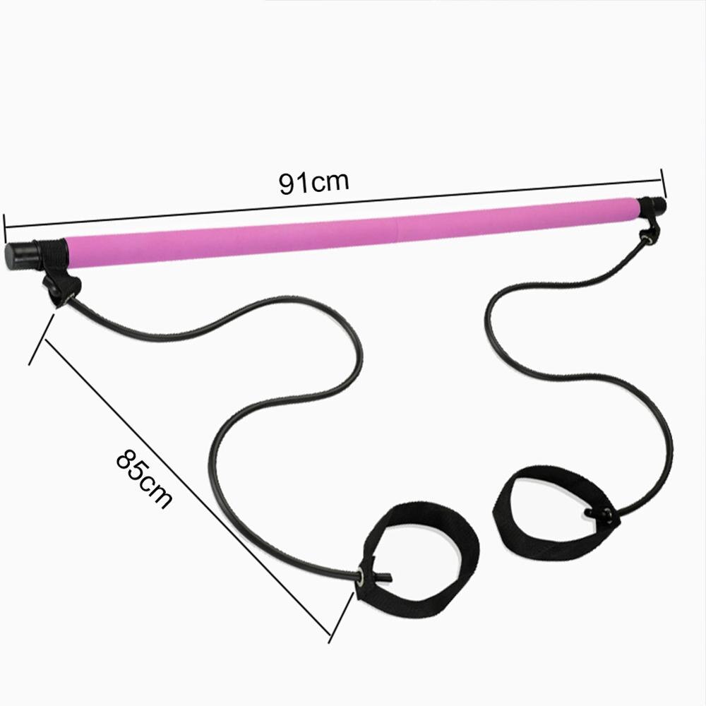 Pilates Bar Stok Met Voldoende Duurzaamheid En Taaiheid Met Weerstand Band Voor Gym Thuis Fitness Body Workout Sport: 01