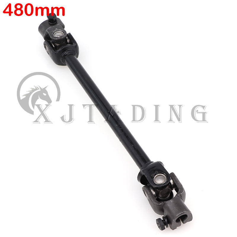 330mm 380mm 420mm 480mm 30T 15mm Power Steering Gear Shaft Rack Pinion Knuckle for DIY china ATV Go Kart Buggy Quad Bike parts: Blue