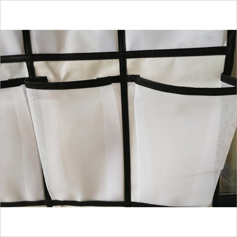 12/24Pocket Over the Door Shoe Organizer Hanging Organizers Space Saver Rack Hanging Storage Hanger