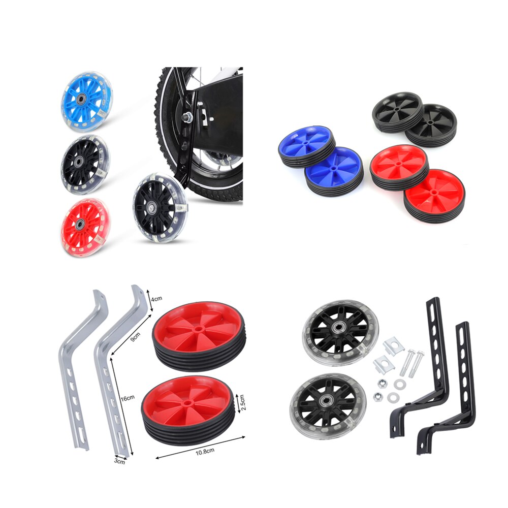 Universal Bicycle Kids Children Stabilisers Kit Bike Security Balance Auxiliary Wheel Training Bike Side Wheel Cycling Accessory