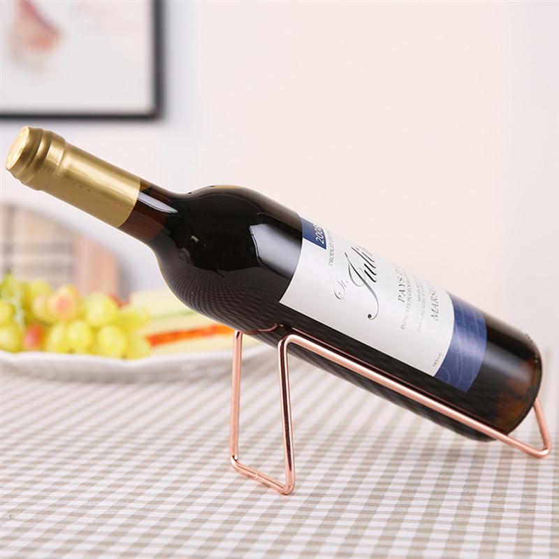 Smijern vin display rack ølflaske hylle vin vin rack magisk 3d suspendert alkohol flaskeholder hvit tau vinflaske