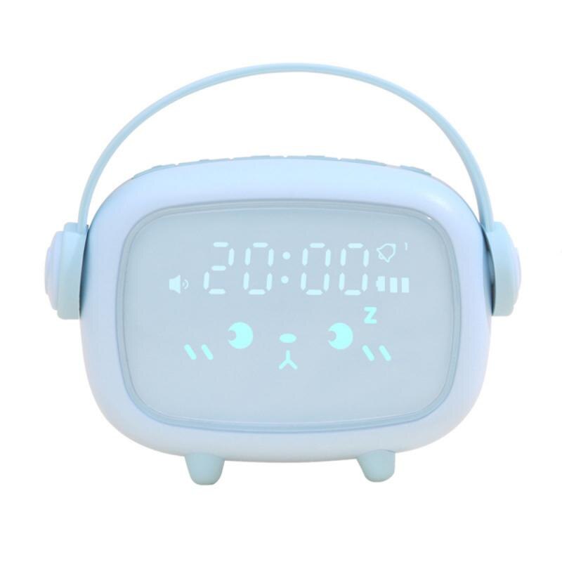 Smart Klok Leuke Nachtlampje Wekker Timing Countdown Wekker Led Smart Kids Wekker Nachtlampje Voor home Decor: 01