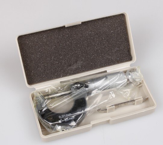 Outside Micrometer 0-25mm/0.01mm Micrometer Caliper Measuring Tools