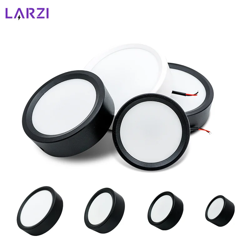 Surface Mounted LED Downlight 9W 12W 15W 18W Led Panel Light Lamp for Ceiling Spot Lights AC 220V Ceiling Fixtures Lighting