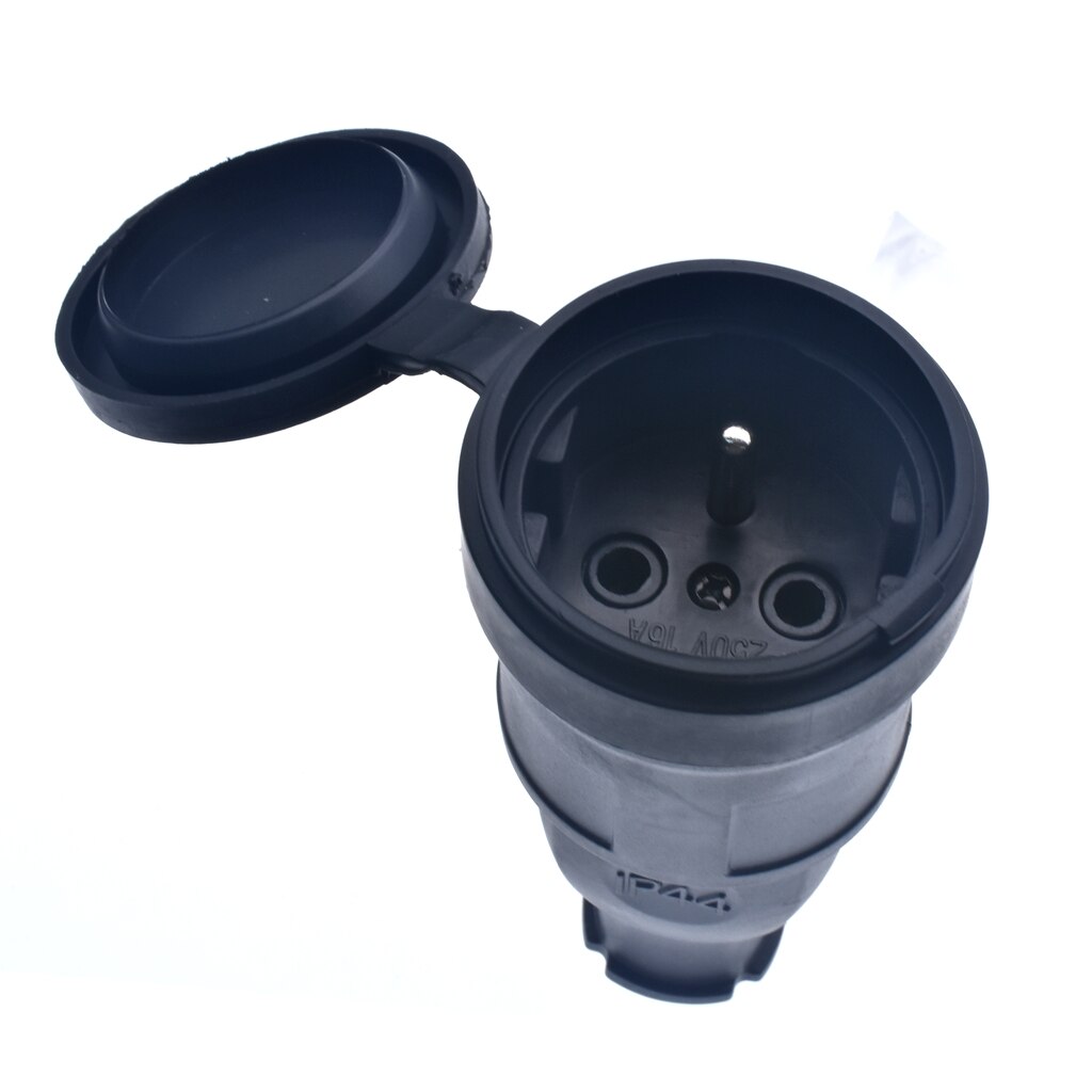 France Waterproof Female Socket 16A Electrical Male Schuko Plug 250V AC Power Adapter 4000W Power Socket Industrial: 1PCS Female